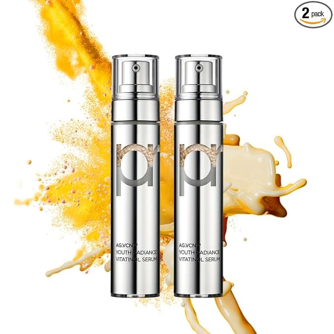 PRIMERA (PRMR) 𝐘𝐨𝐮𝐭𝐡 𝐑𝐚𝐝𝐢𝐚𝐧𝐜𝐞 𝐕𝐢𝐭𝐚𝐭𝐢𝐧𝐨𝐥 𝐒𝐞𝐫𝐮𝐦 - Retinol with Vitamin C Bundle SET VitaminC, Korean Skin Care, Moisturizing, Shiny, Elastic, Lifting, 0.7 oz (21 g *2)