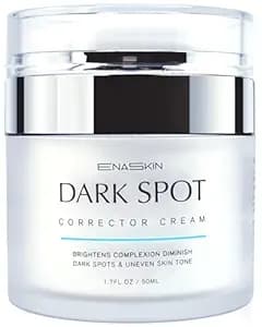 Dark Spot Remover Cream for Face  Body  Hyperpigmentation Corrector with Natural Ingredients for Freckles Melasma Age Spots