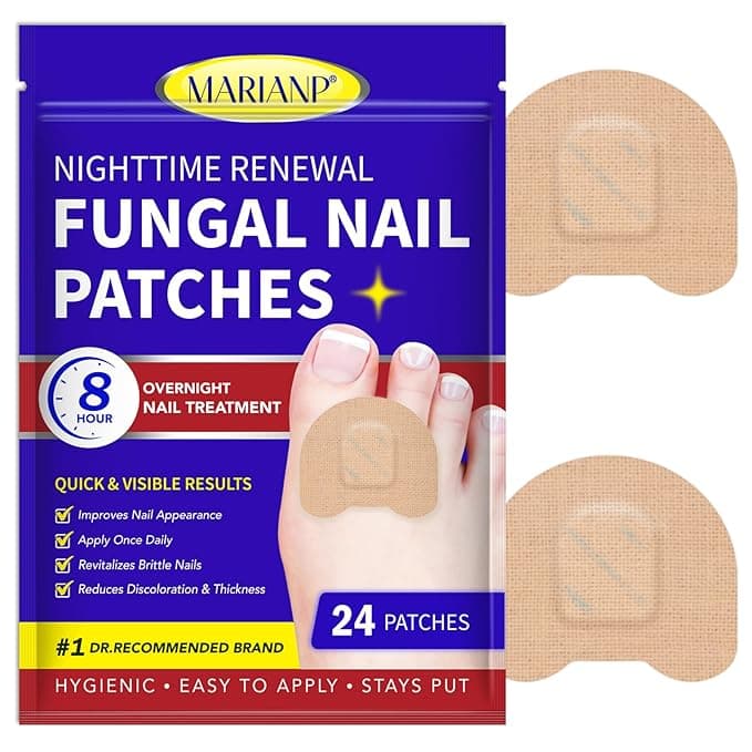 Toenail Treatment Extra Strength 24 Pack Overnight Nail Patches for Nail Repair